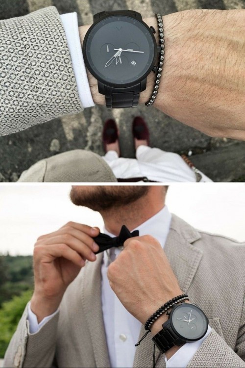 新着腕時計 黒 メンズ コーデ ファッショントレンドについて