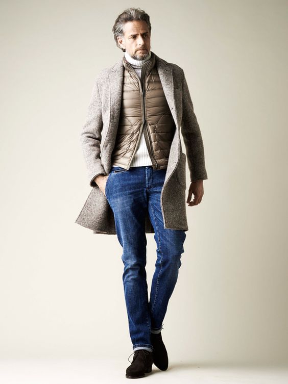 40代の男性ファッション｜メンズ冬コーデはシンプルが鍵！｜MEN�S MAGAZINE（メンズマガジン）