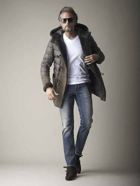40代の男性ファッション｜メンズ冬コーデはシンプルが鍵！｜MEN�S MAGAZINE（メンズマガジン）