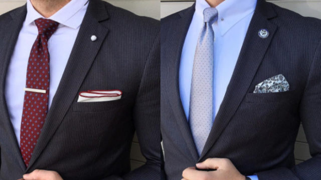 ポケットチーフ 色の合わせ方とネクタイの選び方をパターンのコーデから解説 服のメンズマガジン