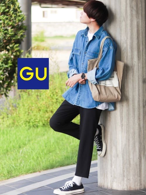 Guを使った 夏 のメンズコーデ成功事例まとめ 21年版 服のメンズマガジン